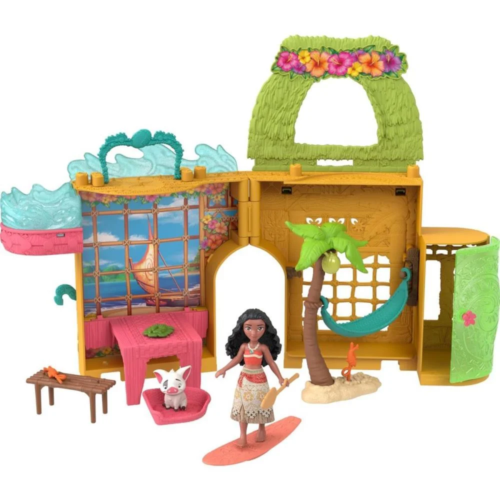 Boneca Disney Princesa Mini Castelo Da Moana Mattel (Unidade) - imagem 8