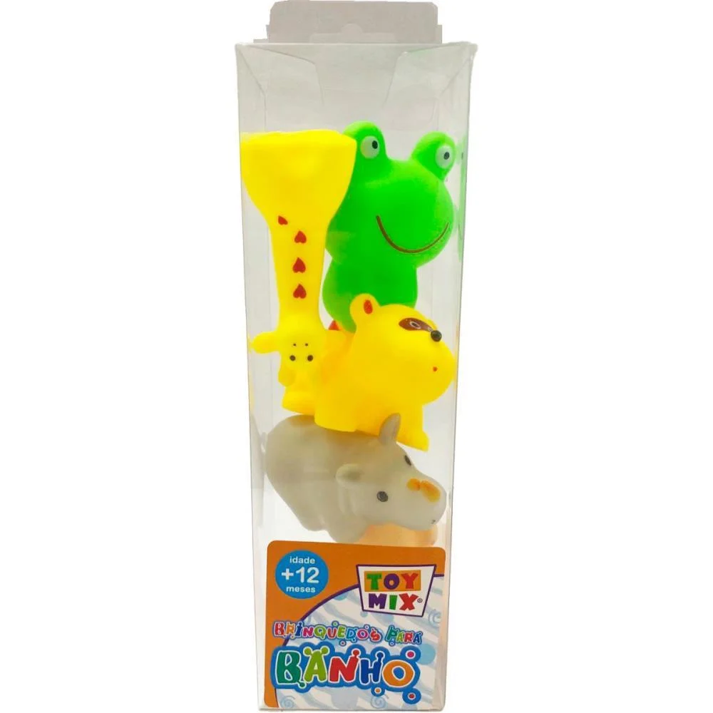 Brinquedo Para Bebe Para Banho 5Pcs (S) Toy Mix (Unidade) - imagem 3