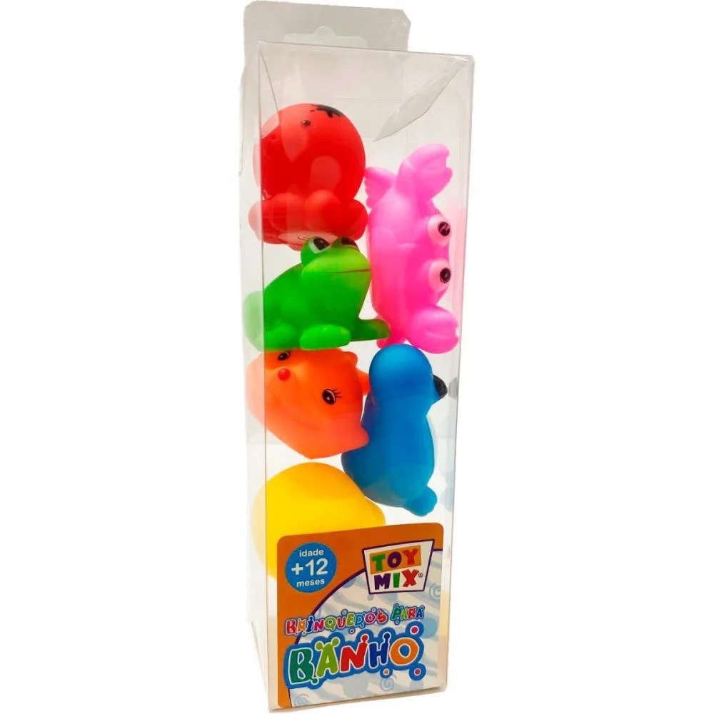 Brinquedo Para Bebe Para Banho 7Pcs (S) Toy Mix (Unidade) - imagem 2
