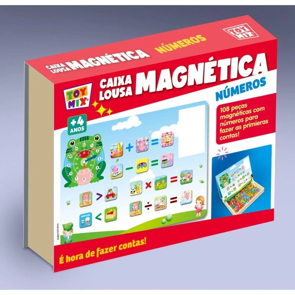 Brinquedo Educativo Q.cabeca Magnetico E Lousa Toy Mix (Unidade) - imagem 2