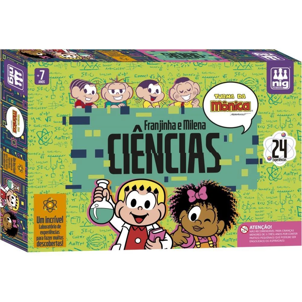 Brinquedo Educativo T.da Monica Ciencia Franj.mile Nig Brinquedos (Unidade) - imagem 2