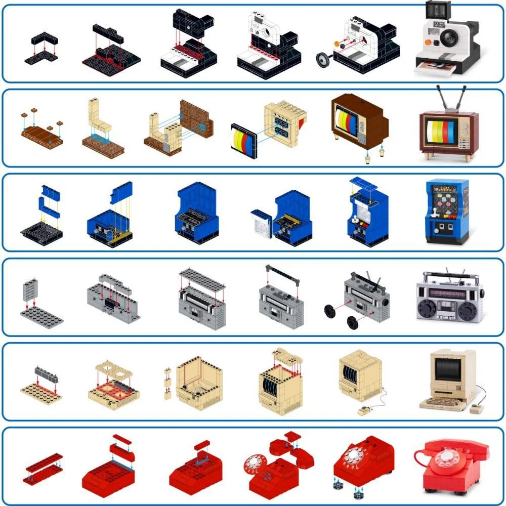 Brinquedo Para Montar Max Premium Retro Candide (Unidade) - imagem 9