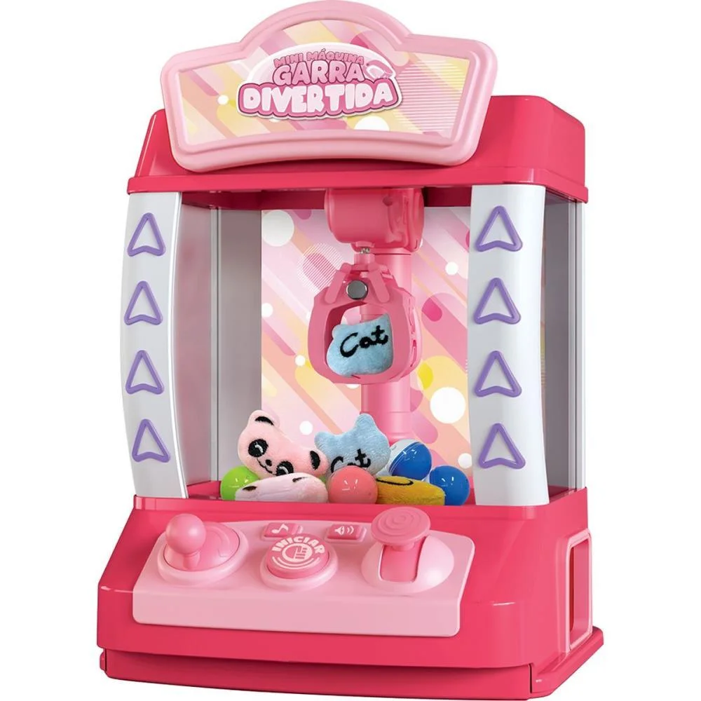 Brinquedo Diverso Mini Maq. Garra Diver. 10Pc Rs Dm Toys (Unidade) - imagem 4