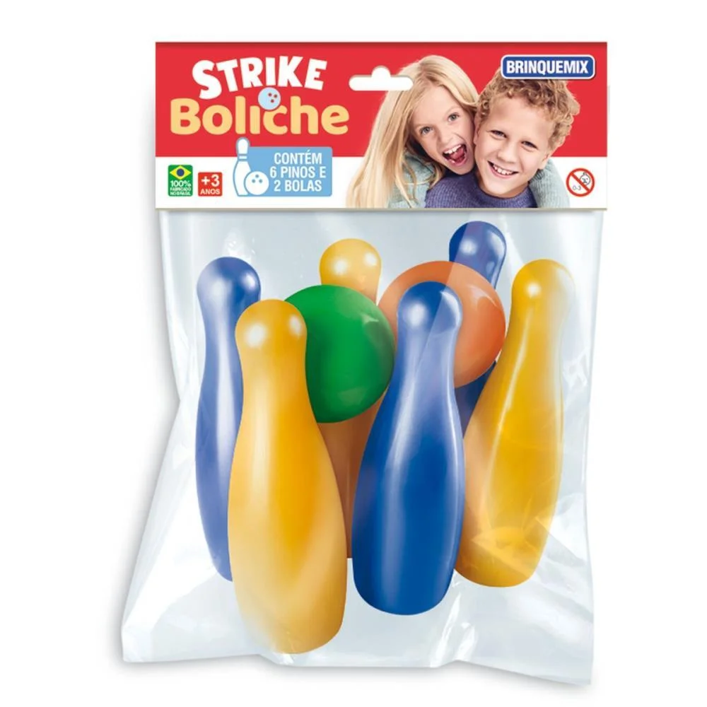 Boliche Strike Boliche Solapa Menino Brinquemix (Unidade) - imagem 3