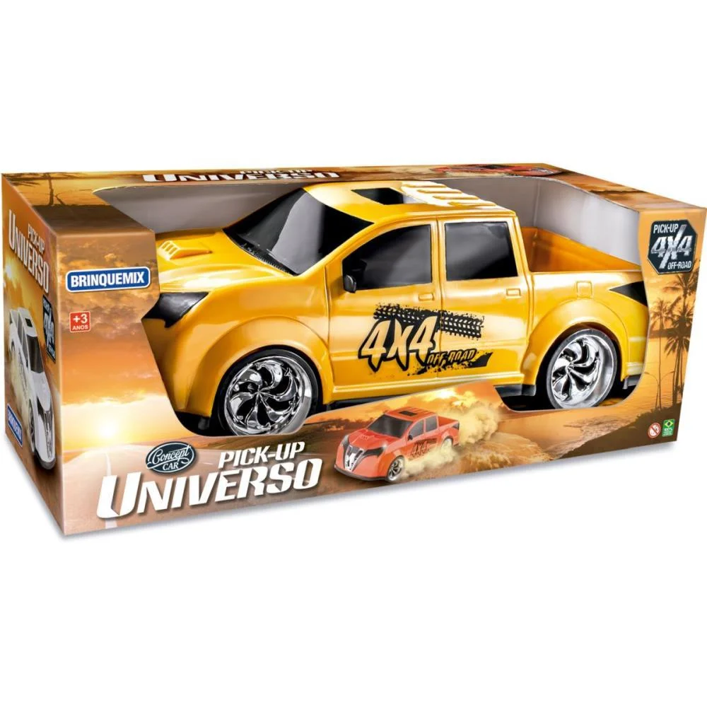 Carrinho Pick Up Universo Concept Car Brinquemix (Unidade) - imagem 4