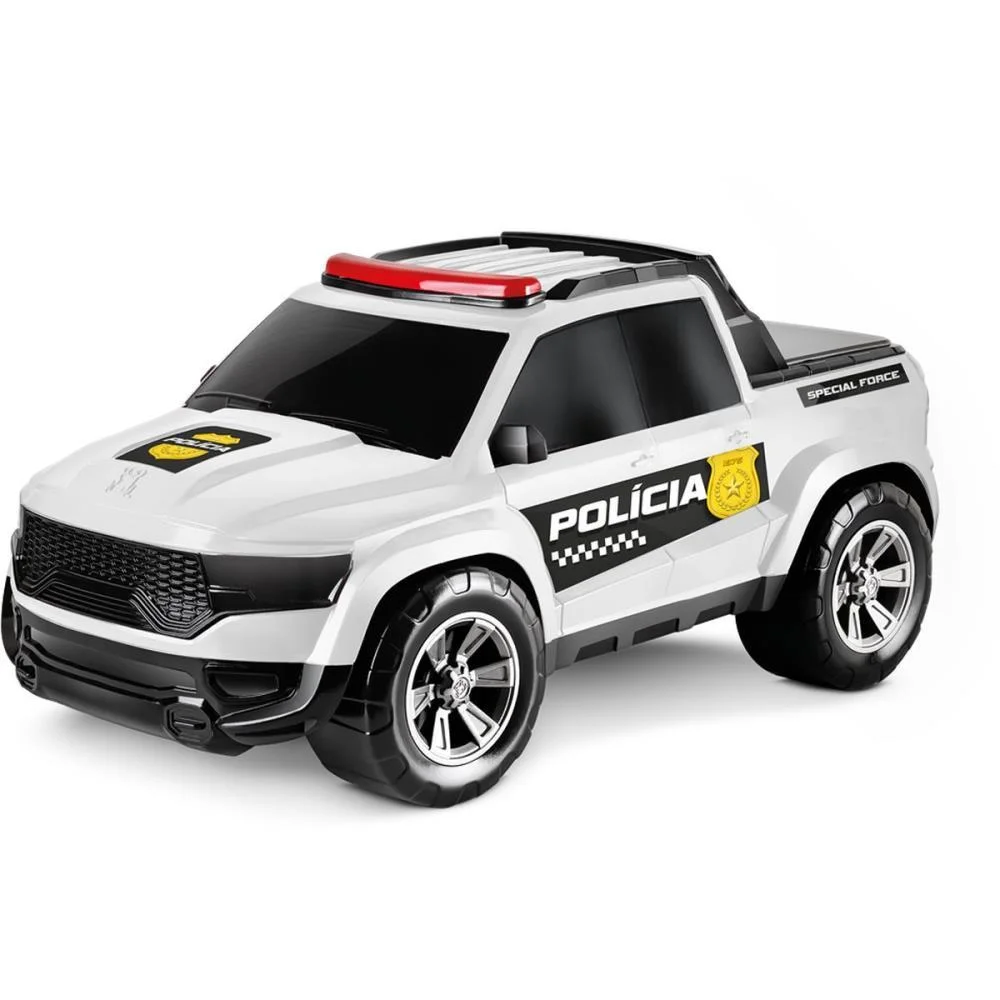 Carrinho Policia Pick-Up Alien 40Cm Samba Toys (Unidade) - imagem 2