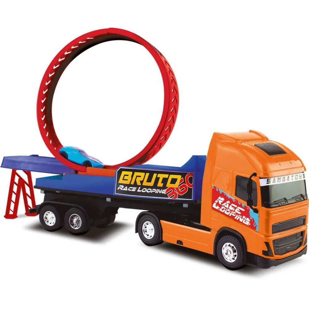 Caminhao Truck Race Pista Looping 360 Samba Toys (Unidade) - imagem 4