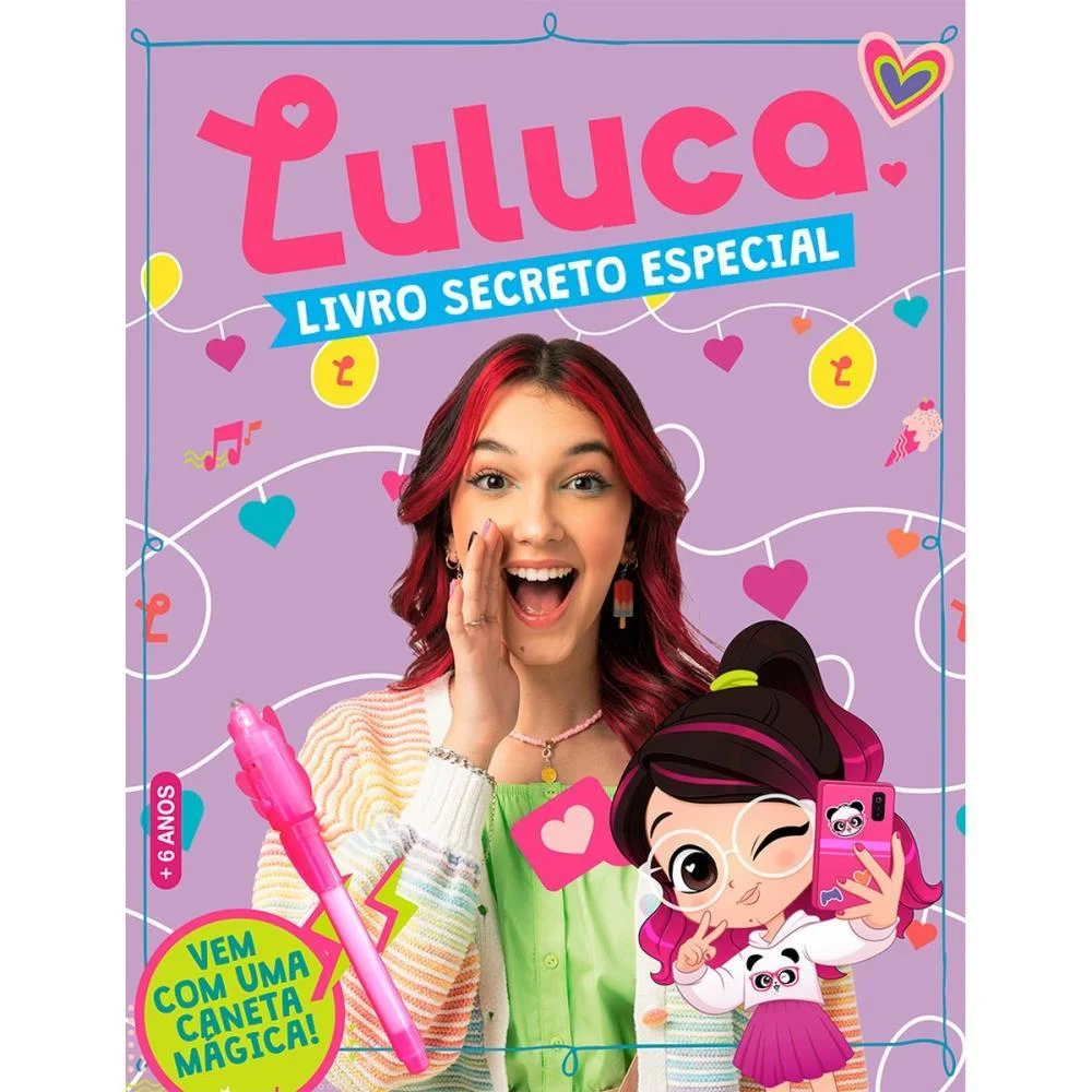 Diario Luluca Livro Secreto C/Caneta Online Editora (Unidade) - imagem 2