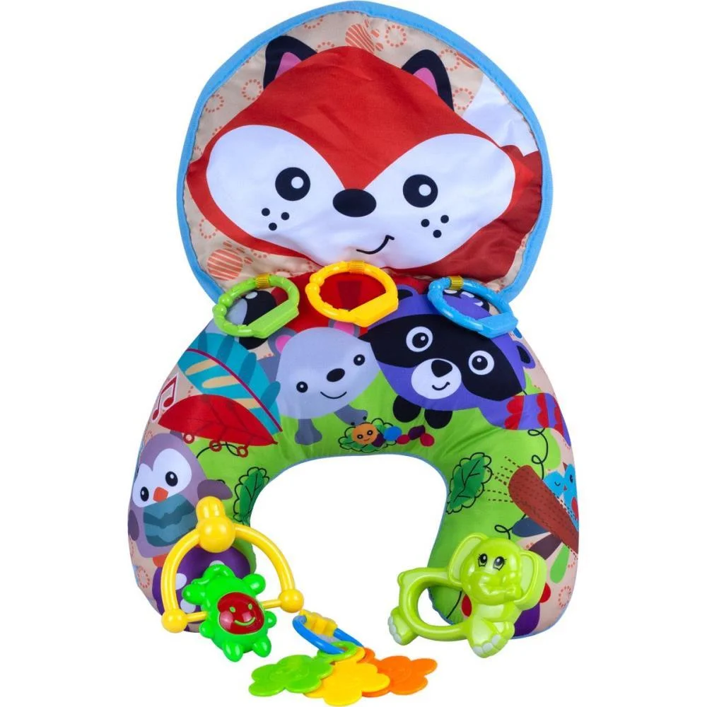 Brinquedo Para Bebe Almofada C/Chocalhos 30X26Cm Bee Toys (Unidade) - imagem 2