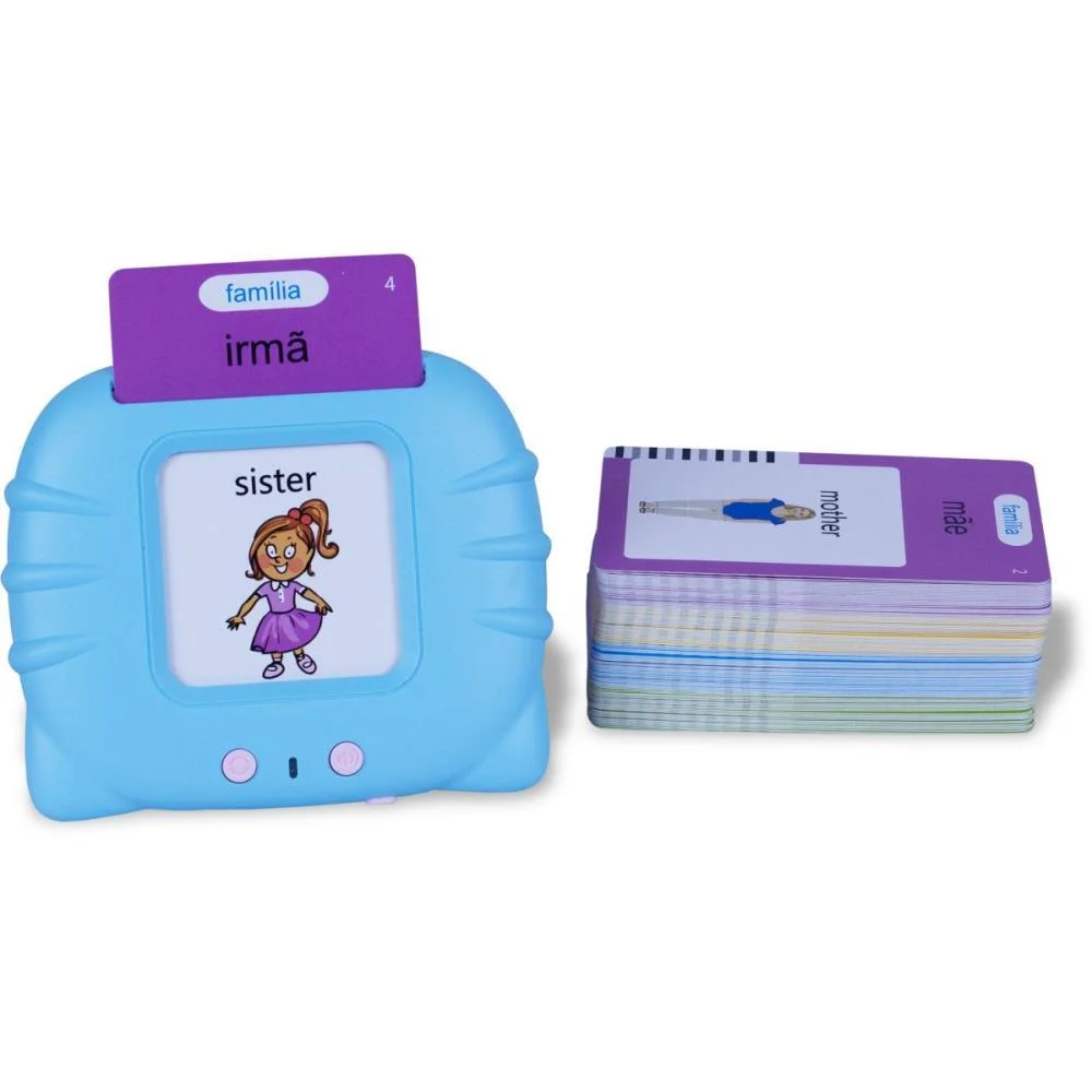 Brinquedo Educativo Maquina De Cartas Bilingue Bee Toys (Unidade) - imagem 2