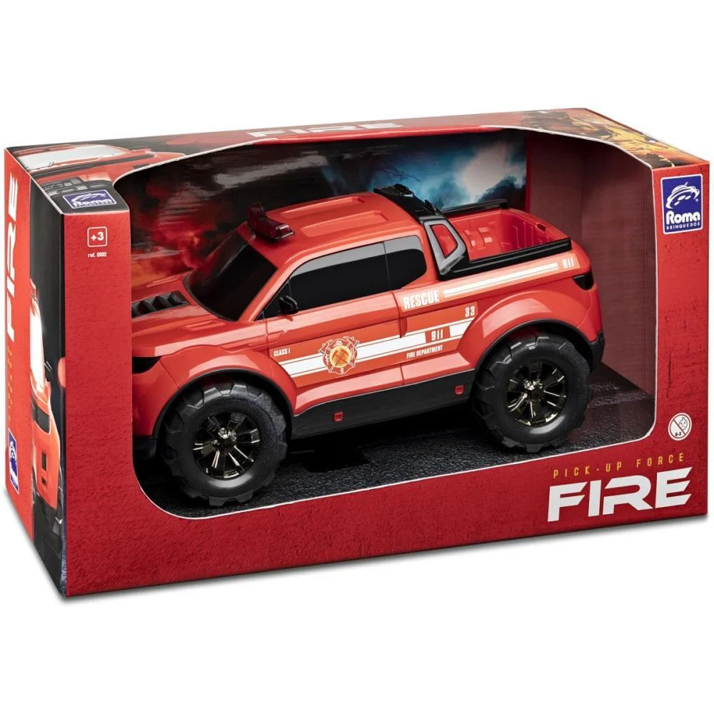 Carrinho Pick Up Force Fire Roma (Unidade) - imagem 5
