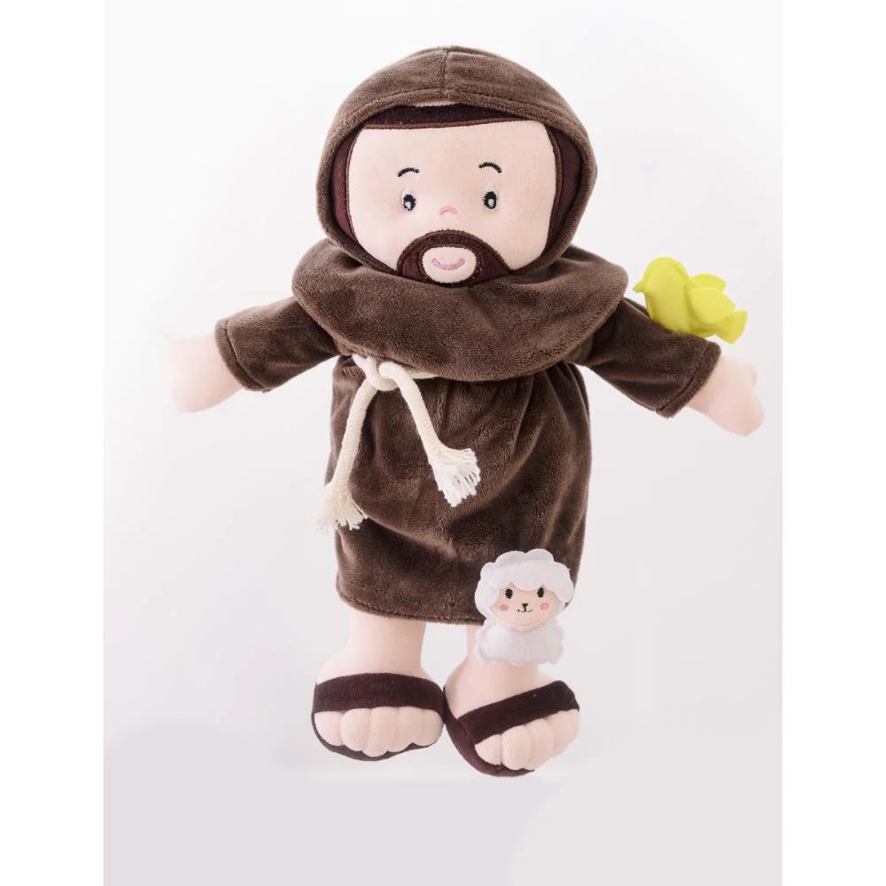 Boneca De Pelucia Religioso Sao Francisco 32Cm Zip (Unidade) - imagem 2
