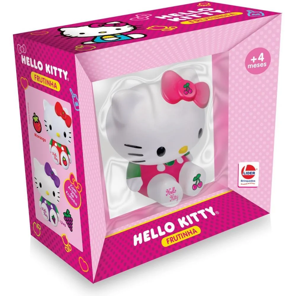 Boneco E Personagem Hello Kitty Frutinha Cereja Lider (Unidade) - imagem 4