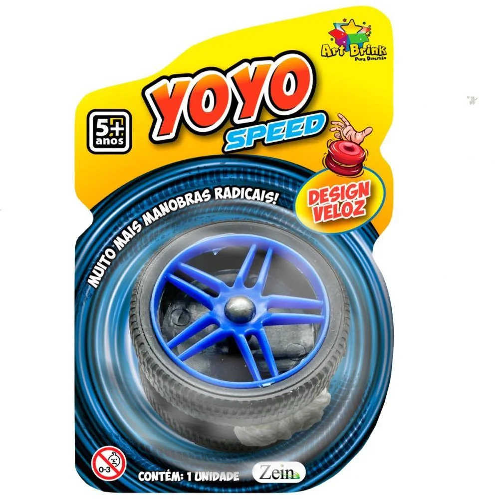 Brinquedo Diverso Ioio Roda Sortida 5,5Cm Art Brink (Unidade) - imagem 8