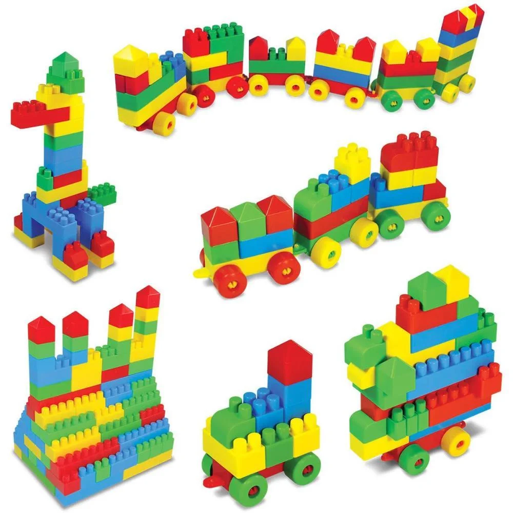 Brinquedo Para Montar Meu Mundo Criativo 96Pcs Ggb Plast (Unidade) - imagem 3