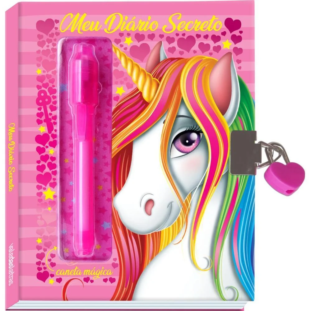 Diario Meu Diario Secreto Unicornio Vale Das Letras (Unidade) - imagem 3