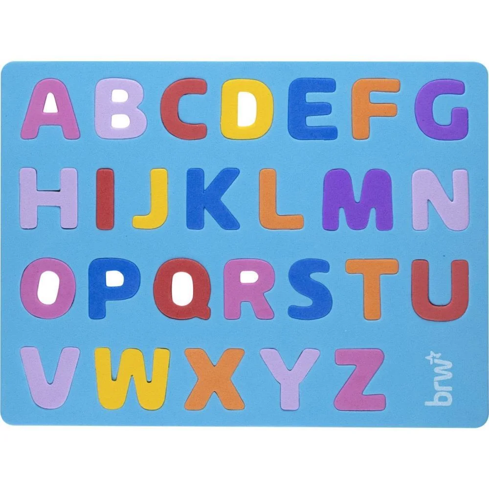 Brinquedo Pedagogico Eva Dipedu Alfabeto 26 Letras Brw (Blister) - imagem 2