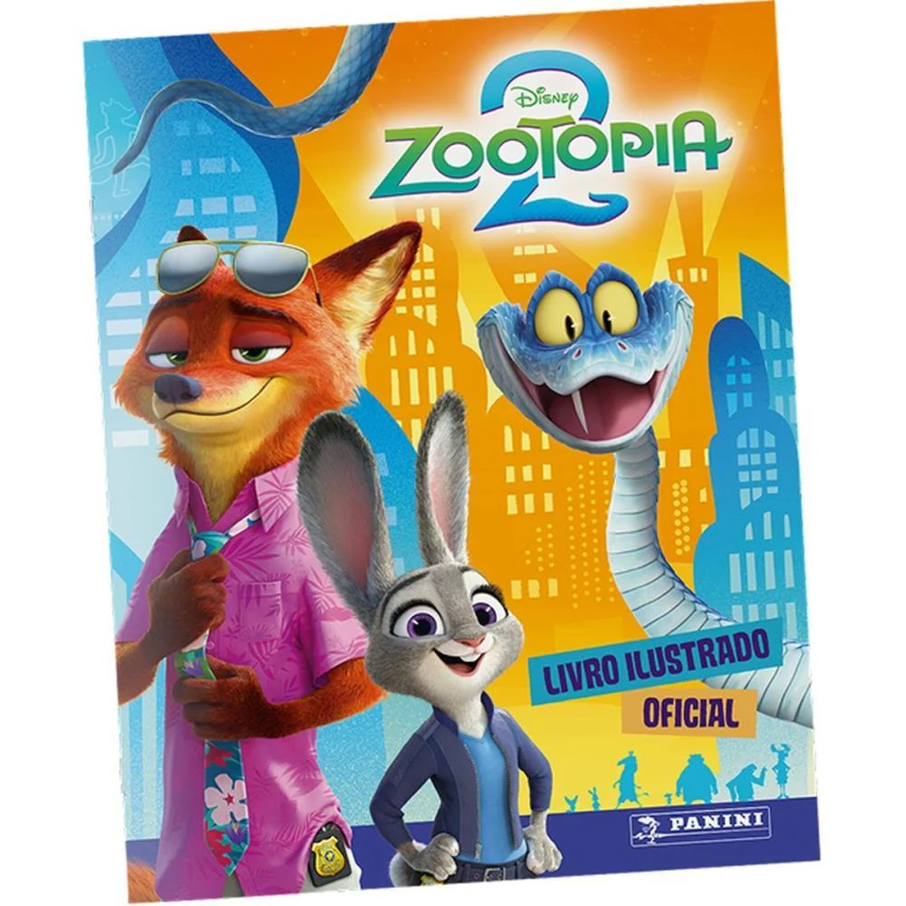 Album De Figurinhas Zootopia Brochura Panini (Unidade) - imagem 4