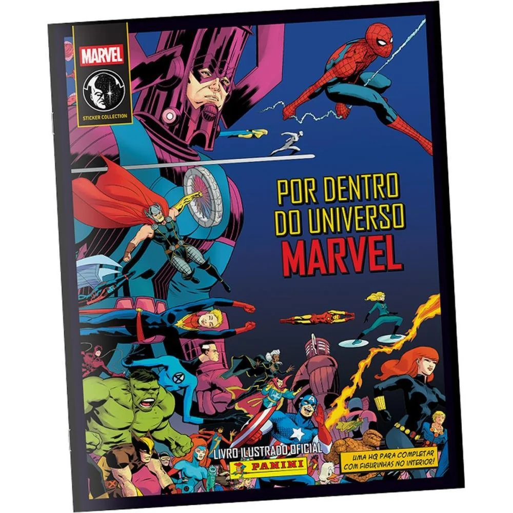 Album De Figurinhas Marvel Comics Brochura Panini (Unidade) - imagem 2