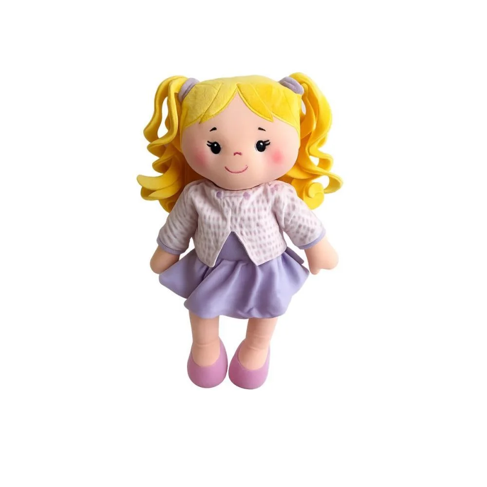 Boneca De Pelucia Bella 35Cm Zip (Unidade) - imagem 2