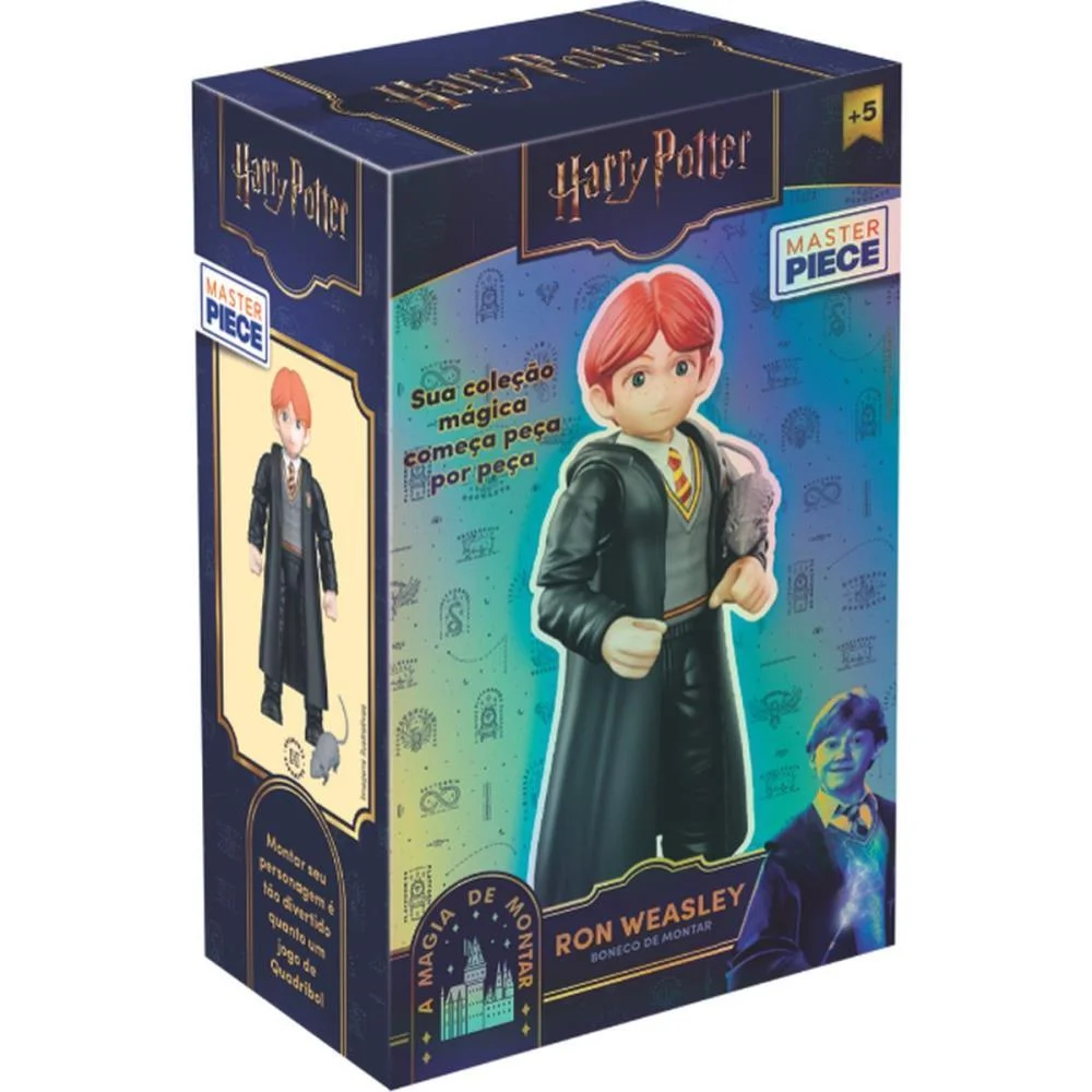 Boneco E Personagem Masterpiece Harry Potter Ron Lider (Unidade) - imagem 4