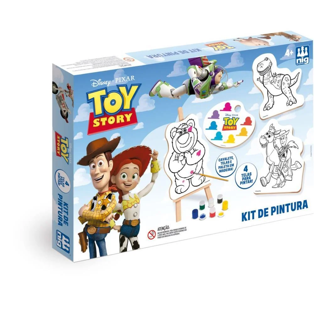 Brinquedo Para Colorir Toy Story Kit Pintura Nig Brinquedos (Unidade) - imagem 3
