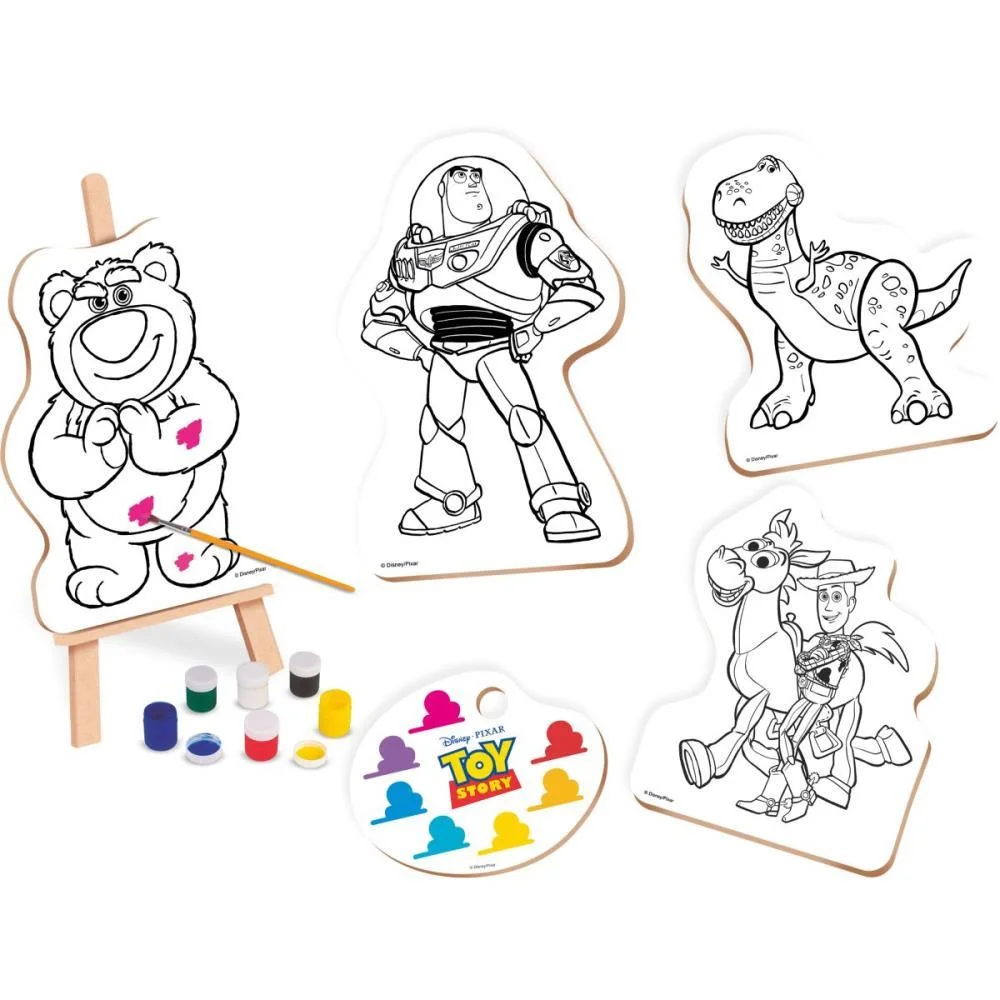 Brinquedo Para Colorir Toy Story Kit Pintura Nig Brinquedos (Unidade) - imagem 5