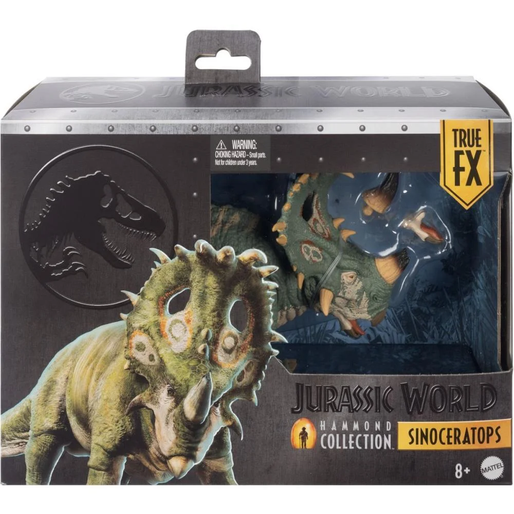 Boneco E Personagem Jw Hammond Sinoceratops Mattel (Unidade) - imagem 3