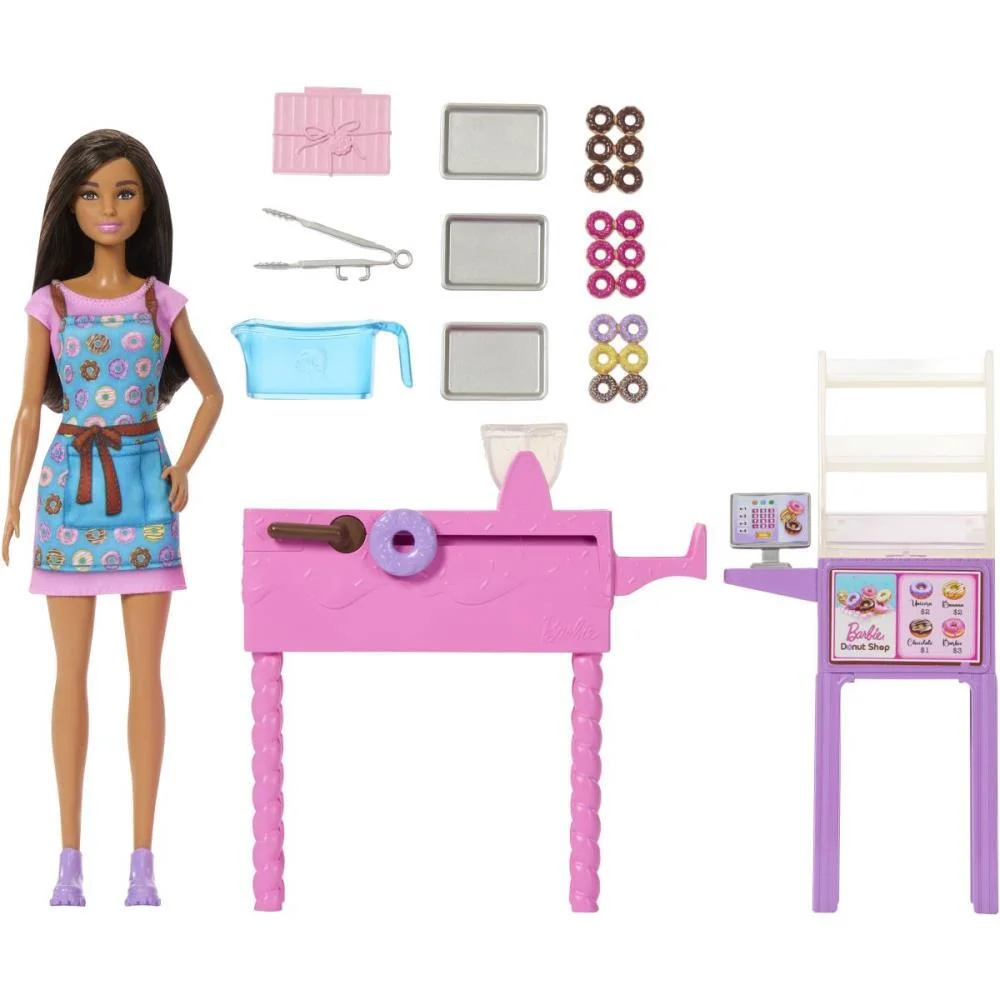 Barbie Profissoes Loja De Donuts C/Boneca Mattel (Unidade) - imagem 10