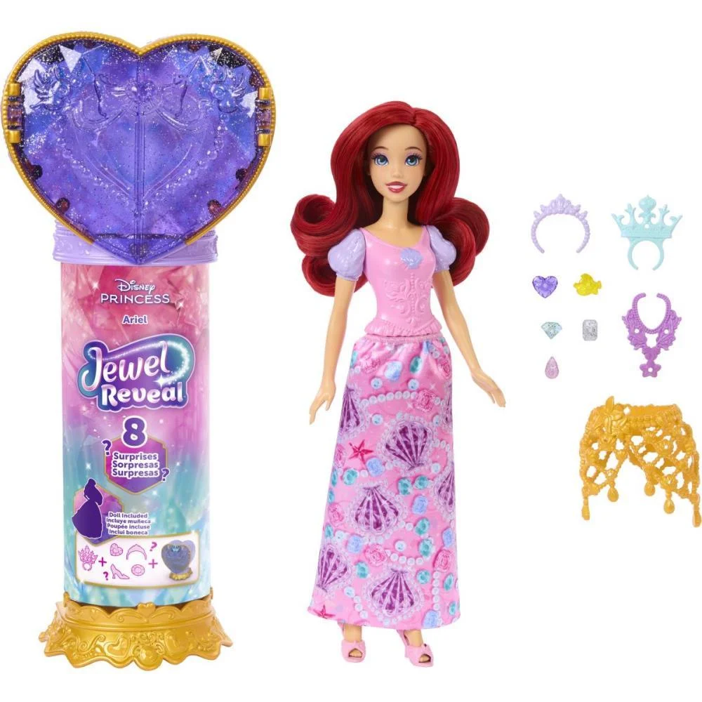 Boneca Disney Princesa Reveal Ariel Mattel (Unidade) - imagem 3