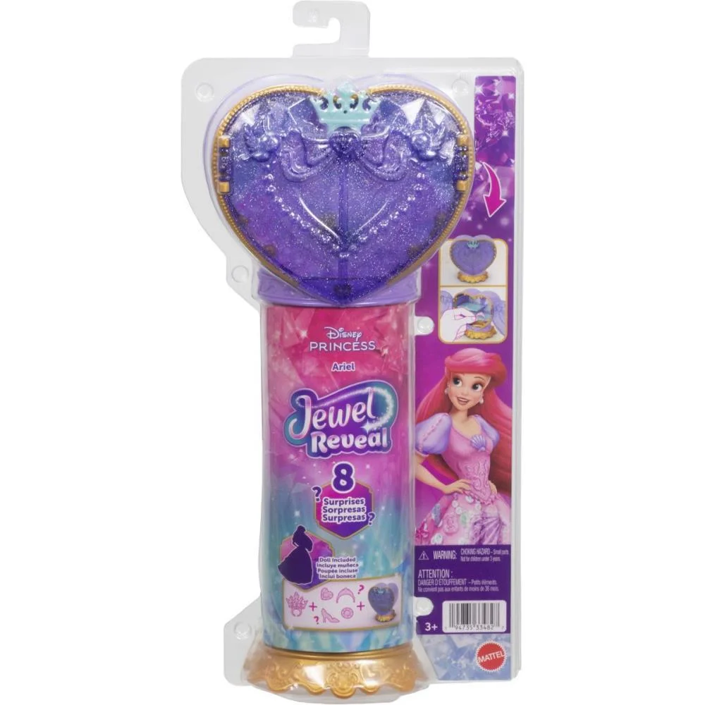 Boneca Disney Princesa Reveal Ariel Mattel (Unidade) - imagem 6