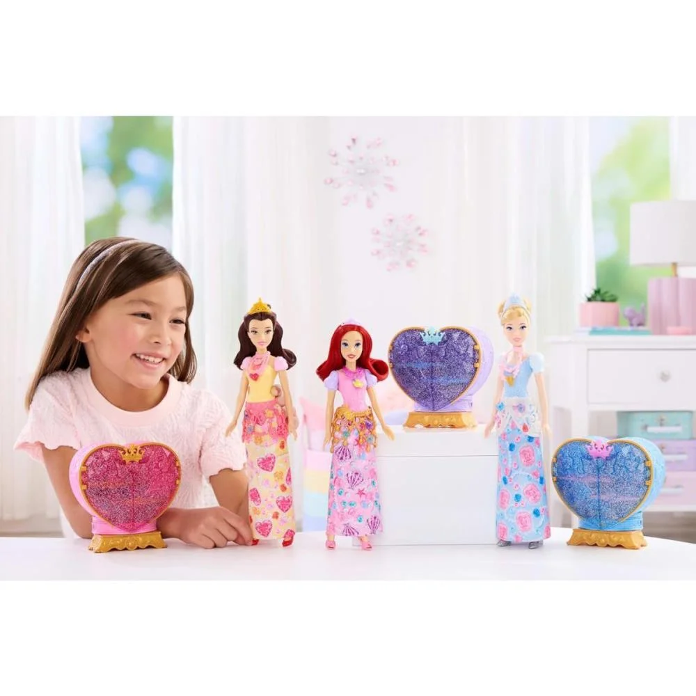 Boneca Disney Princesa Reveal Bela Mattel (Unidade) - imagem 9