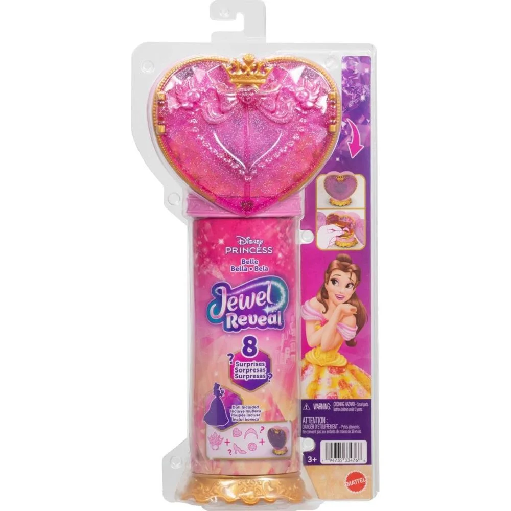 Boneca Disney Princesa Reveal Bela Mattel (Unidade) - imagem 10