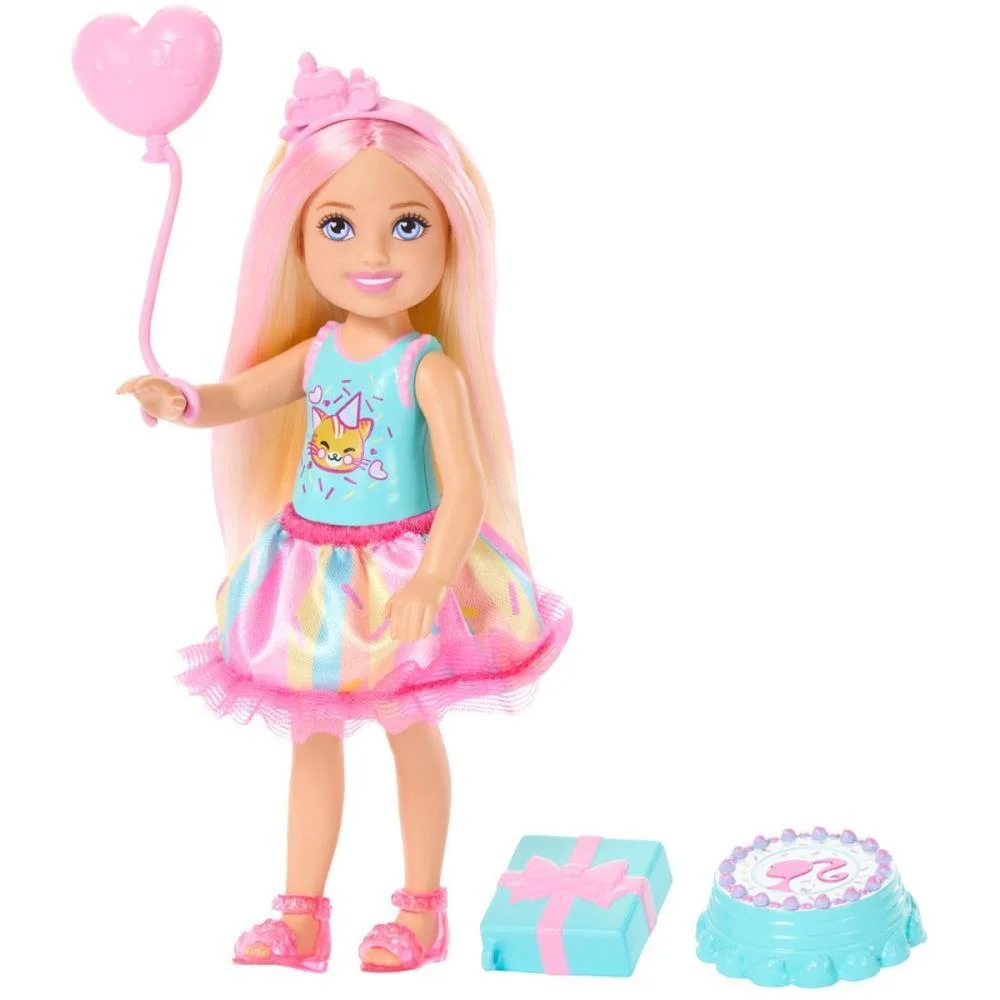Barbie Family Chelsea Loira Aniversariante Mattel (Unidade) - imagem 3