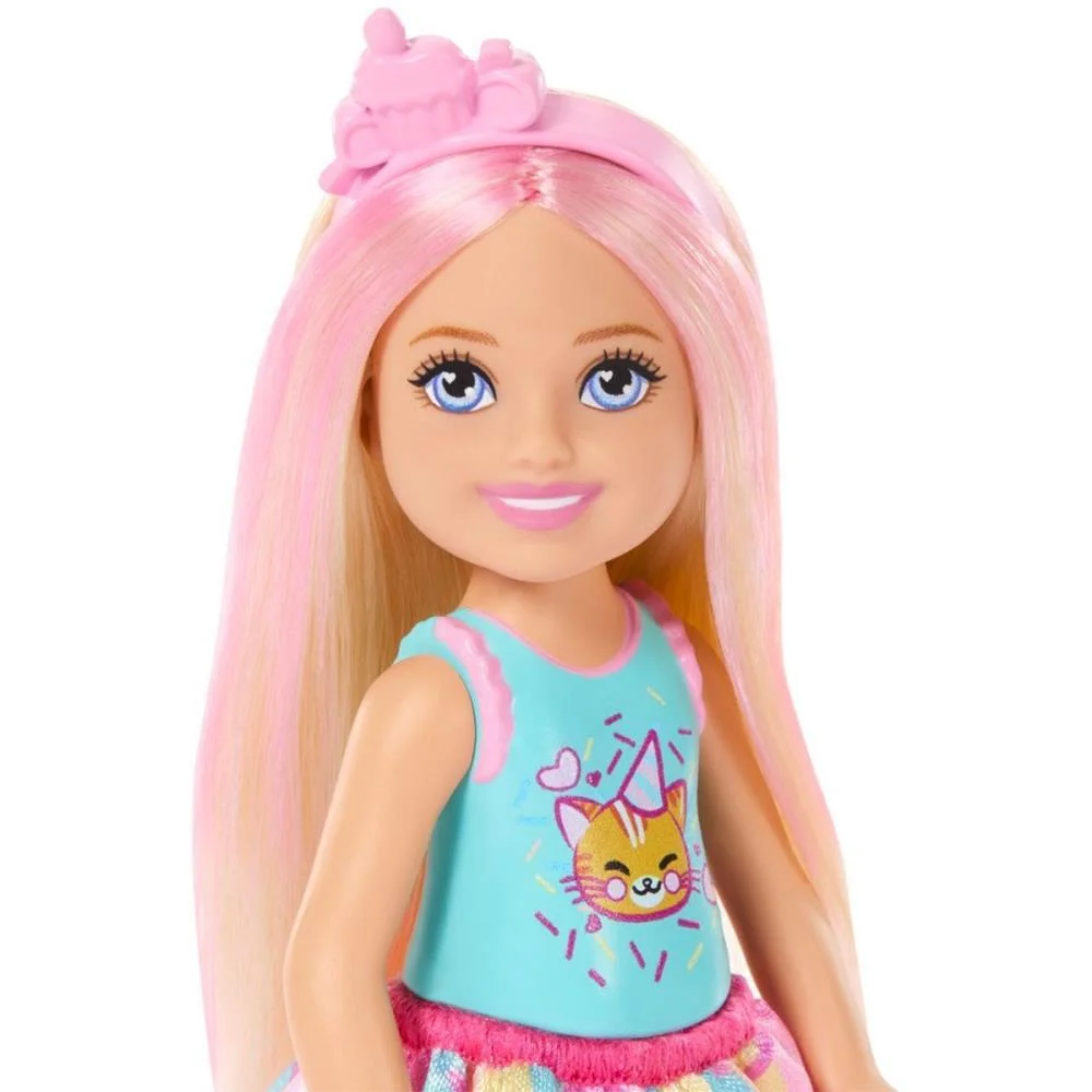 Barbie Family Chelsea Loira Aniversariante Mattel (Unidade) - imagem 5