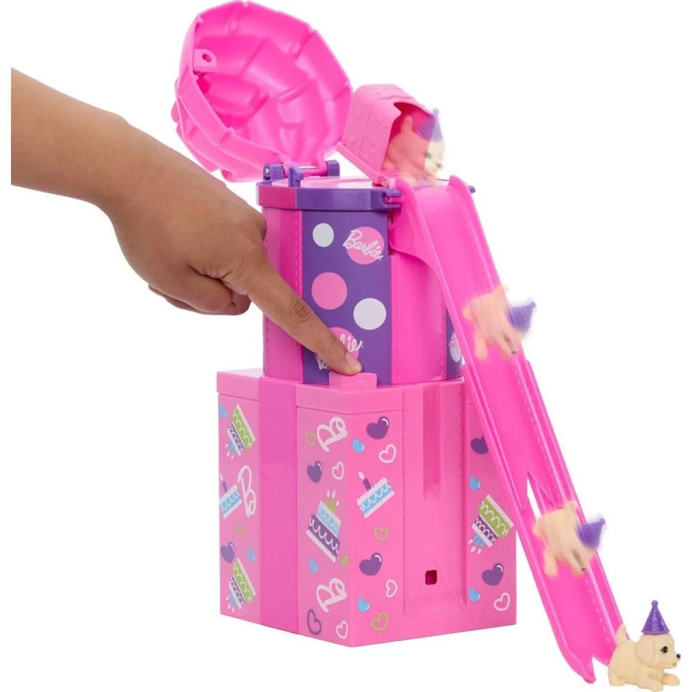 Barbie Reveal Party Unboxed Escorregador Mattel (Unidade) - imagem 8