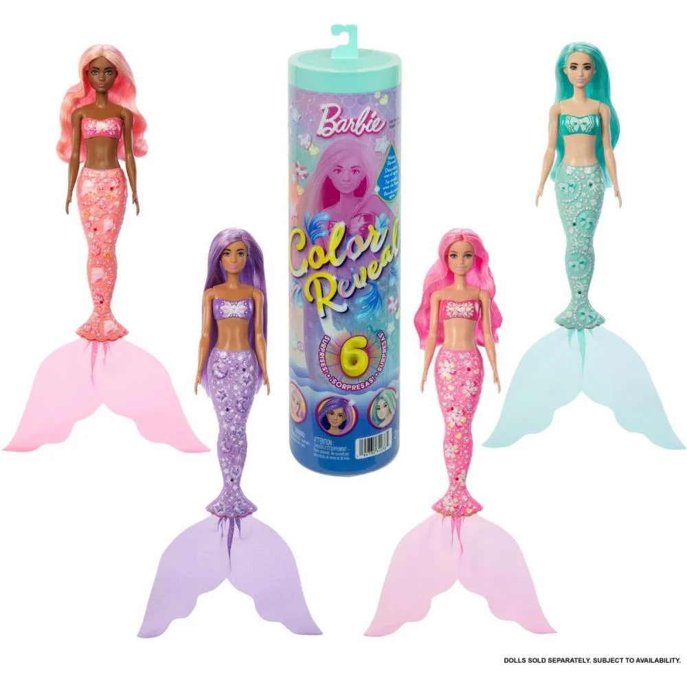 Barbie Reveal Color Serie Sereia Surpresa (S Mattel (Unidade) - imagem 3