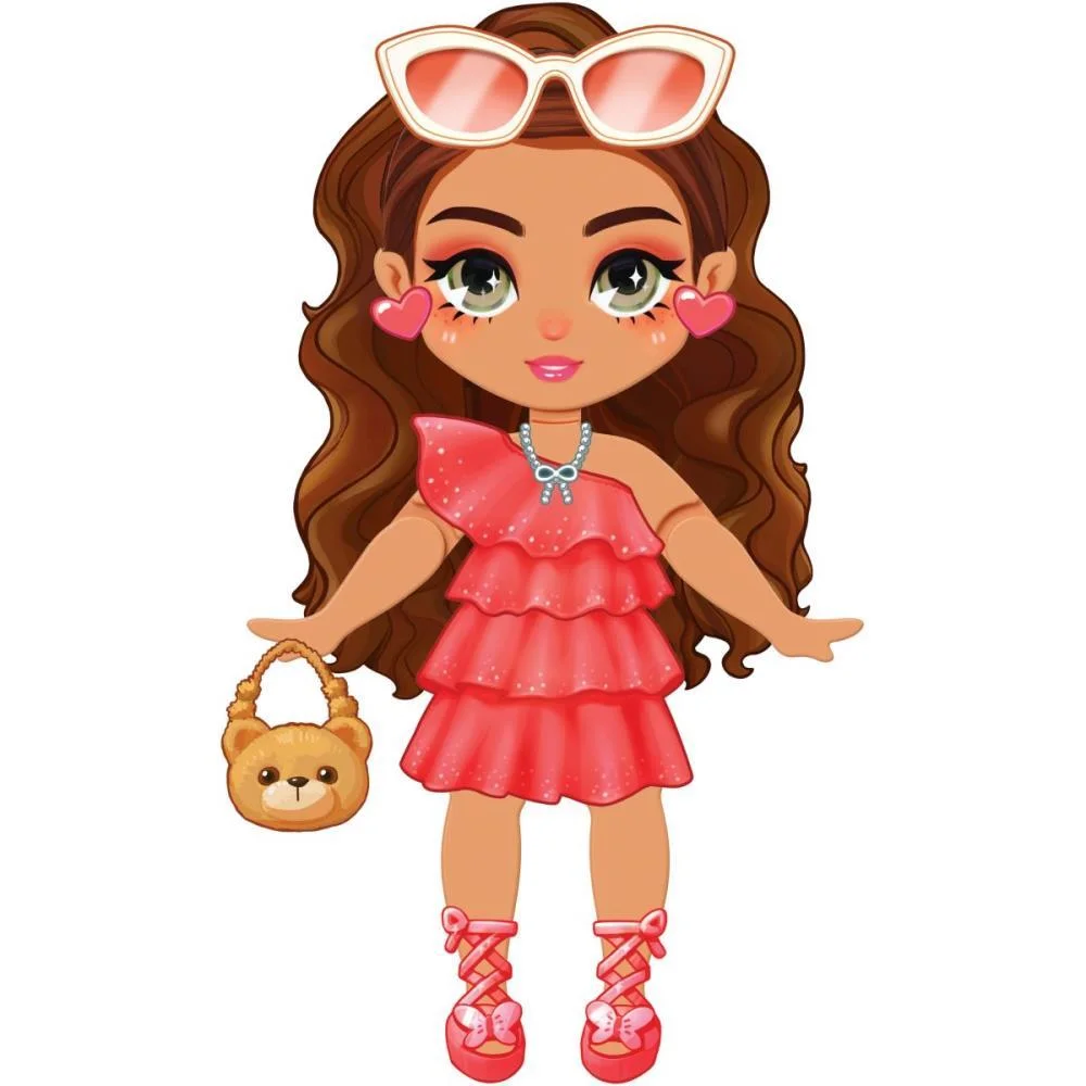 Barbie Stickee Style Boneca Vinil C/Stickers (S) Mattel (Unidade) - imagem 12