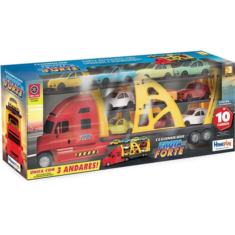 Caminhao Cegonheira Frota Forte Homeplay (Unidade) - imagem 4