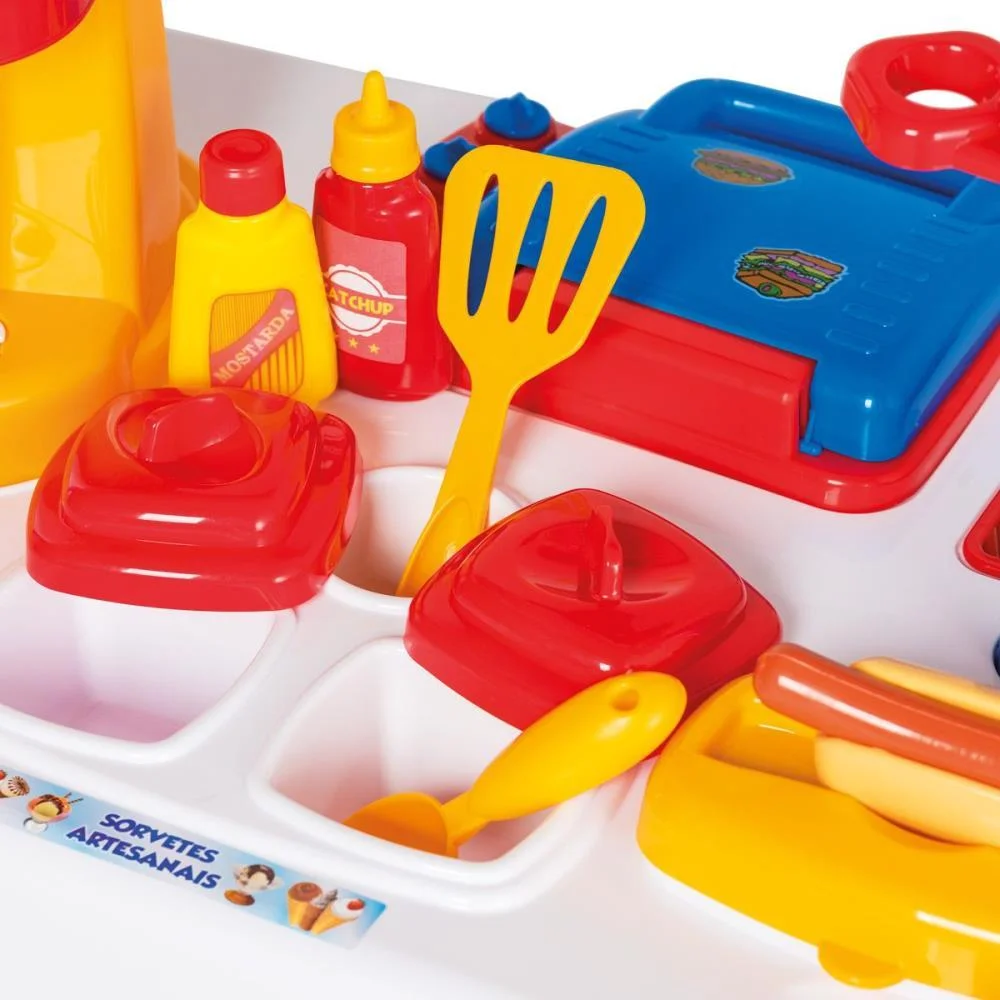 Brincando De Casinha Lanchonete Completa Tateti (Unidade) - imagem 10