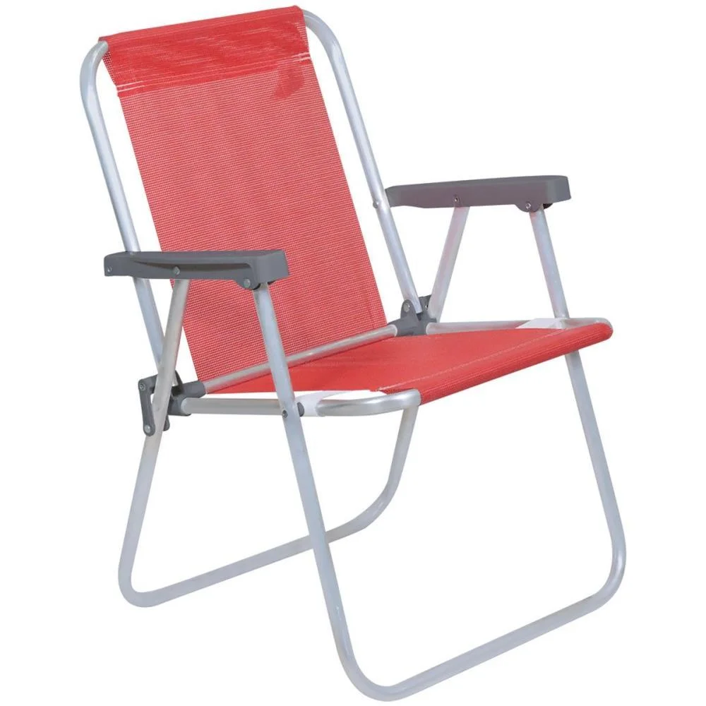 Cadeira P/Piscina/Praia Alta Lazy Ate 110Kg Sortidas Bel (Unidade) - imagem 6