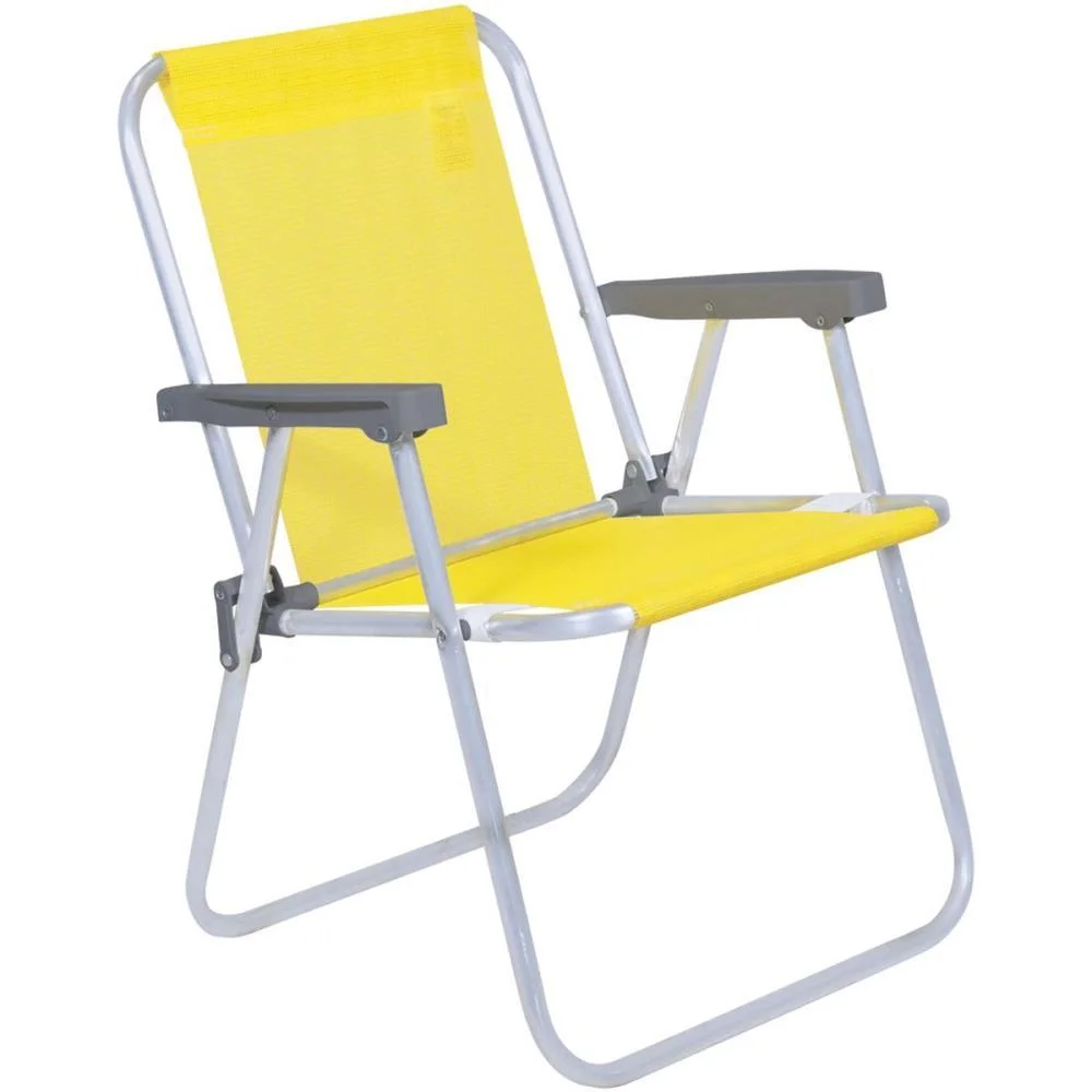 Cadeira P/Piscina/Praia Alta Lazy Ate 110Kg Sortidas Bel (Unidade) - imagem 7