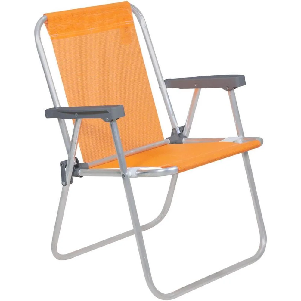 Cadeira P/Piscina/Praia Alta Lazy Ate 110Kg Sortidas Bel (Unidade) - imagem 8