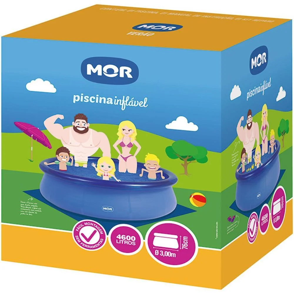 Piscina 4600L Redonda Splash Fun Mor (Unidade) - imagem 5