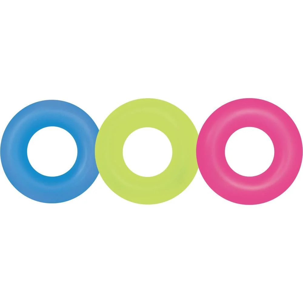 Boia Inflavel Redonda Neon 90Cm. (S) Mor (Unidade) - imagem 3