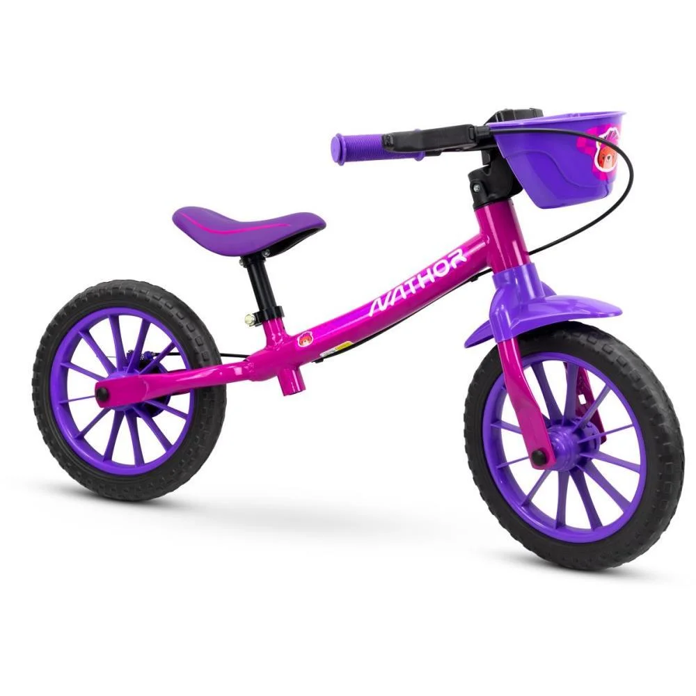 Bicicleta Infantil Balance Bike Feminina Nathor (Unidade) - imagem 2