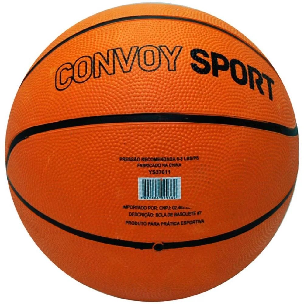Bola De Basquete Ultra 7 Borracha Laranja Yins (Unidade) - imagem 4