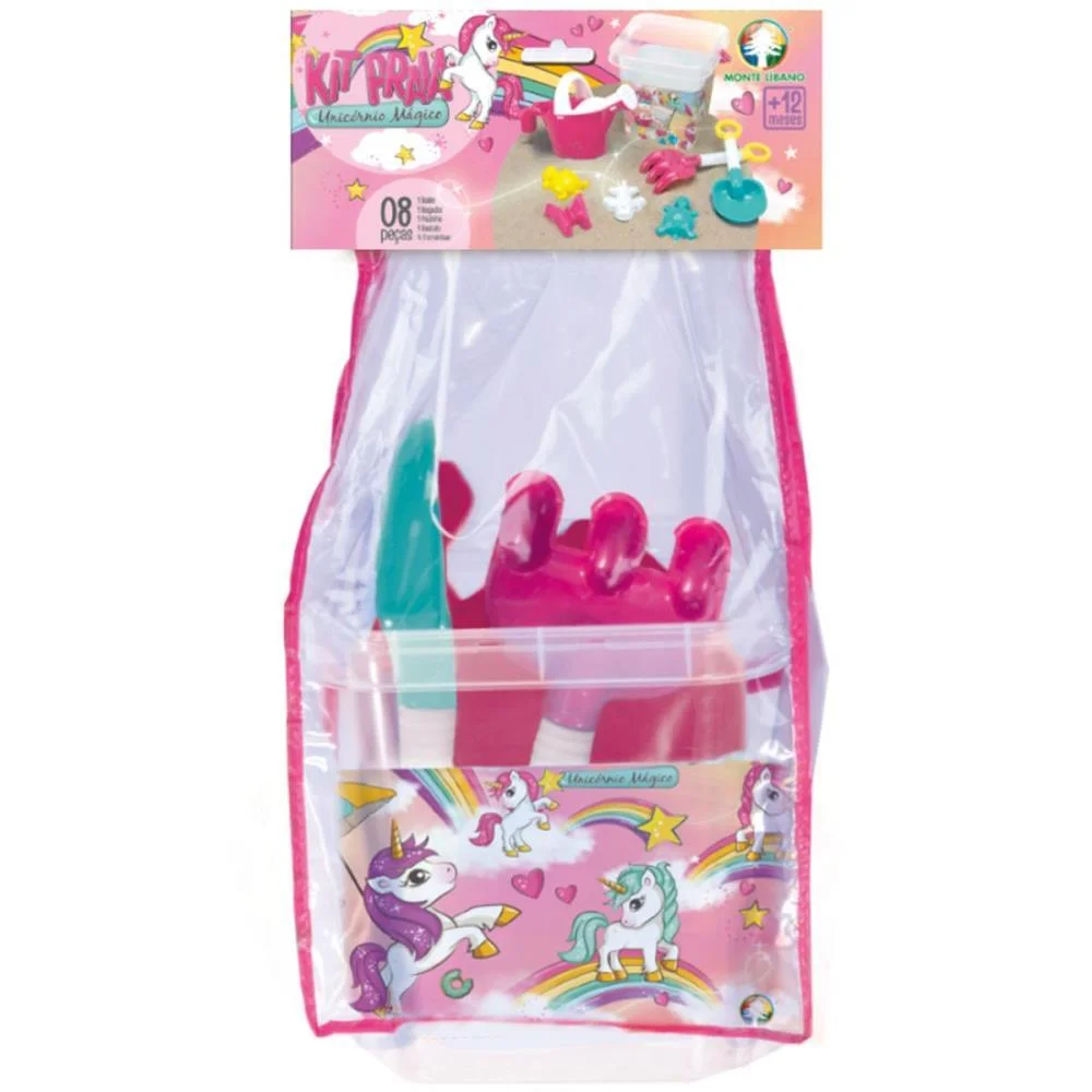 Baldinho De Praia Unicornio Magico Kit De Praia Monte Libano (Unidade) - imagem 3