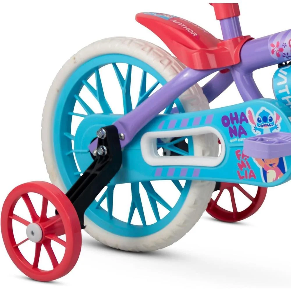 Bicicleta Infantil Aro 12 Stitch Nathor (Unidade) - imagem 5