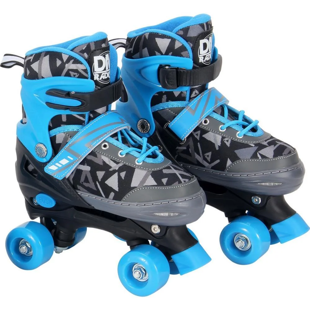 Patins Kit Roller Ajust. Azul N.30-33 Dm Toys (Unidade) - imagem 5
